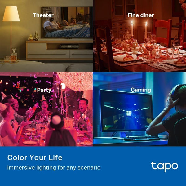 Smart Color-Changing Light Bulb Duo