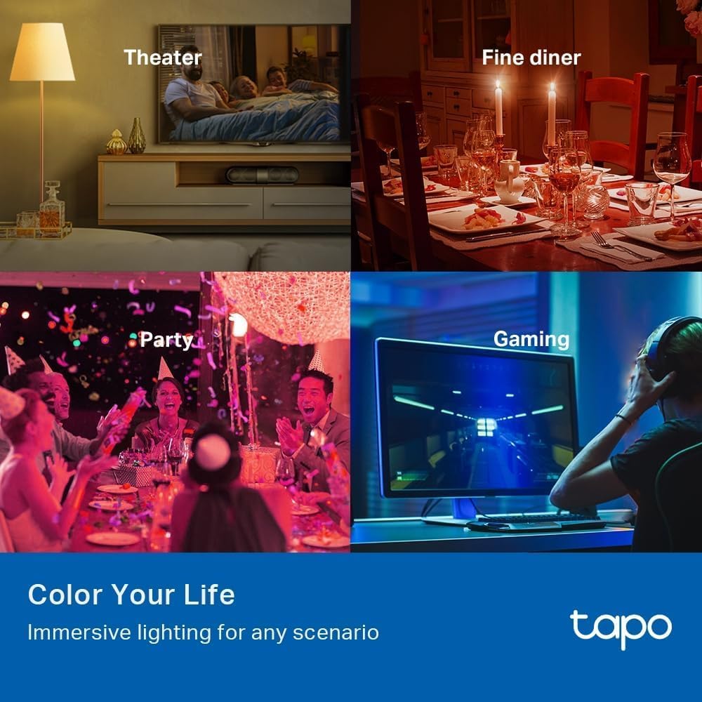 Smart Color-Changing Light Bulb Duo