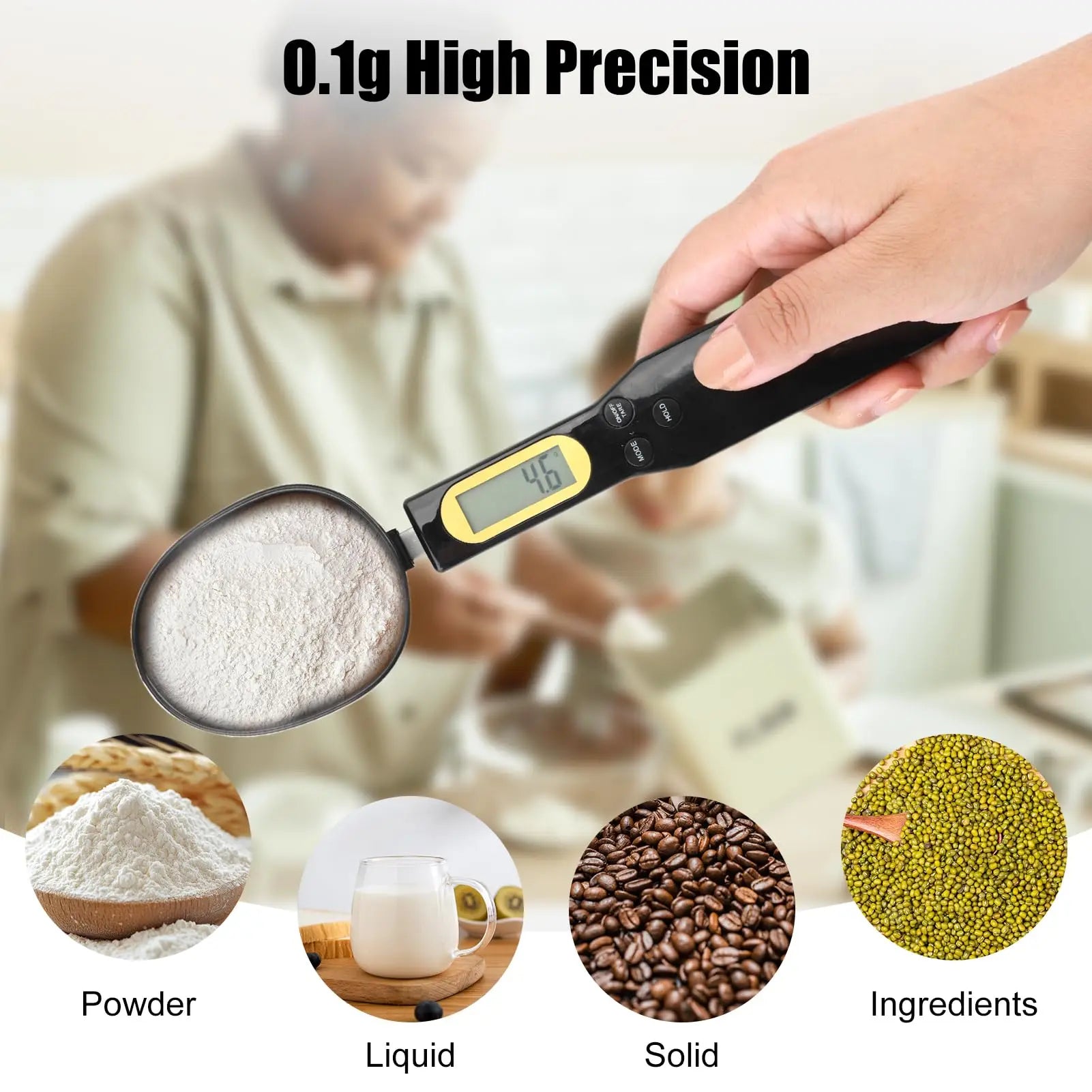Precision Kitchen Spoon Scale